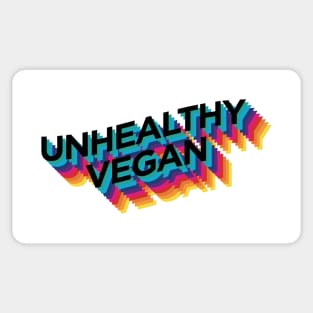 Unhealthy Vegan Sticker